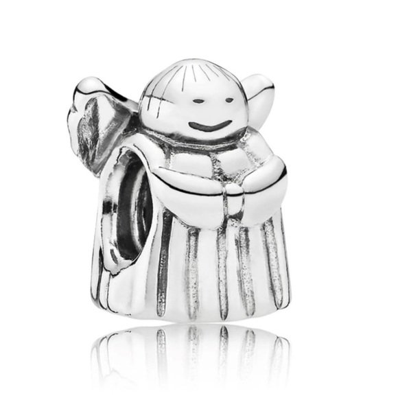 Pandora retired sterling Silver 925 marked Angel of Hope Charm bead - Picture 1 of 9